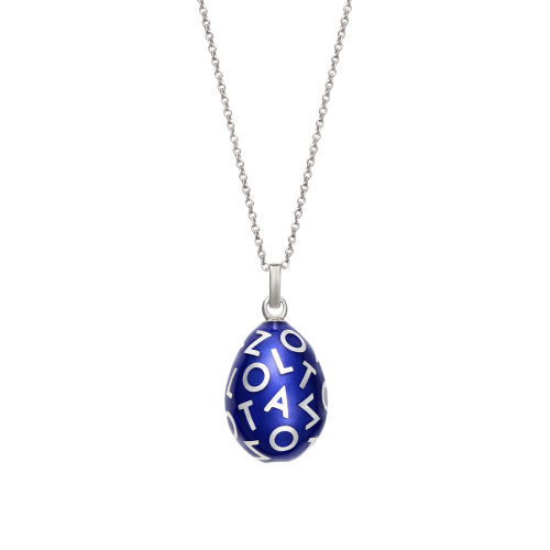Easter Egg pendant DANCING LETTERS
